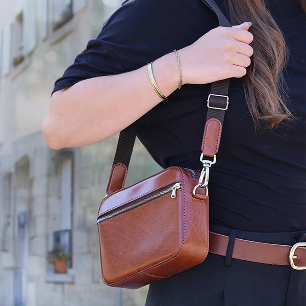 tutorial borsa pelle il nomade