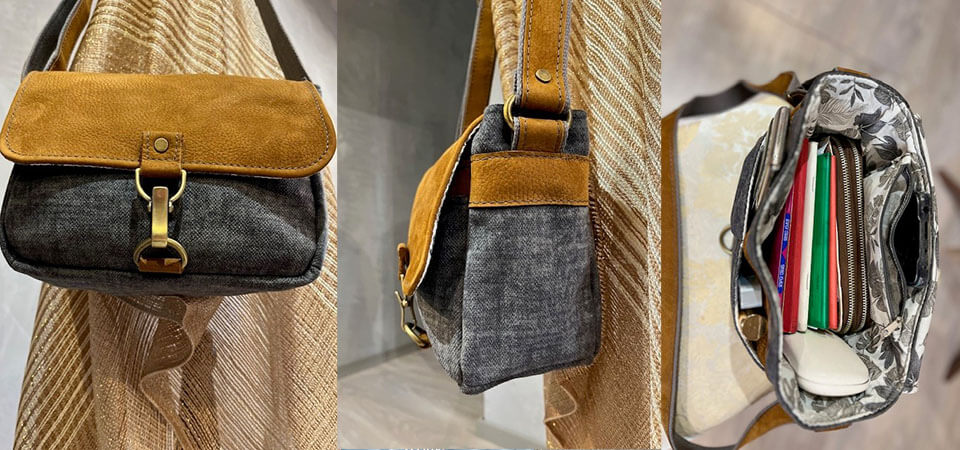 tutoriel sac bandoulière cuir