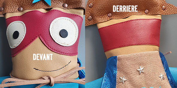 DIY super-héros en cuir