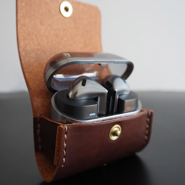 leather earbud case tutorial