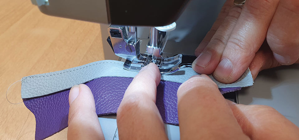 couture talon chausson bébé