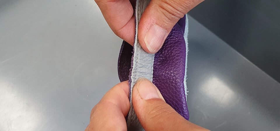 élastique chaussons bébé cuir