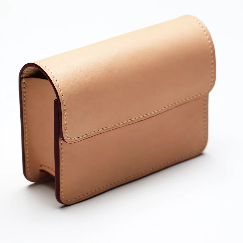 montage mexicain maroquinerie pochette en cuir