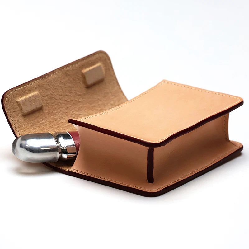 montage mexicain maroquinerie pochette en cuir