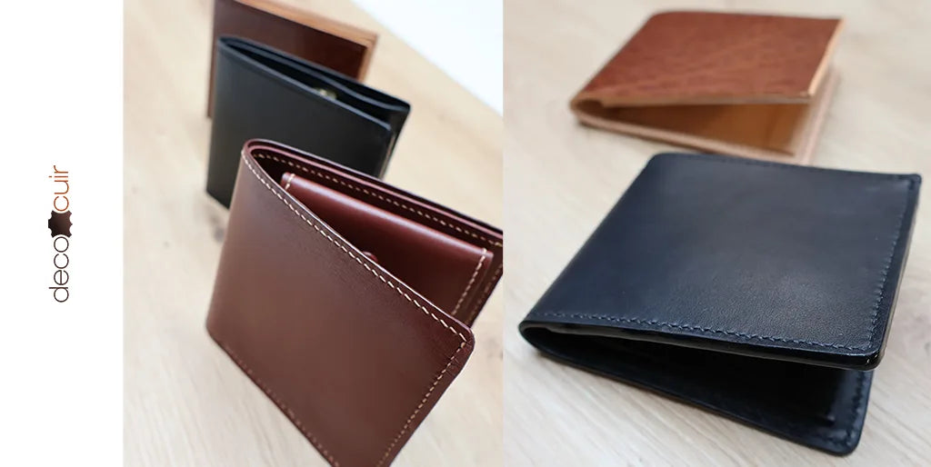 portefeuille en cuir