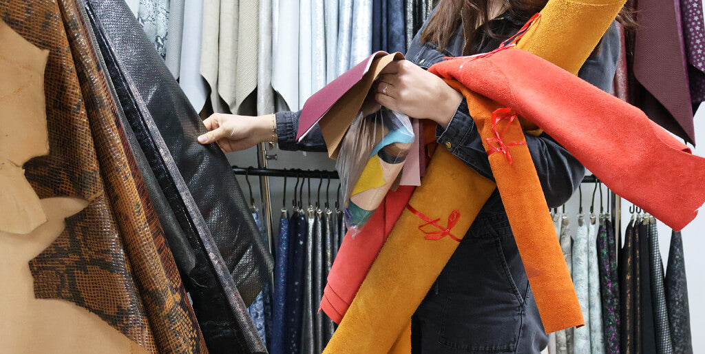 Verkauf von Leder pro Kilo