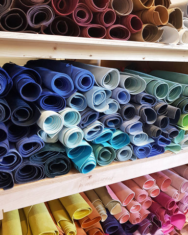 Verkauf von Leder pro Kilo