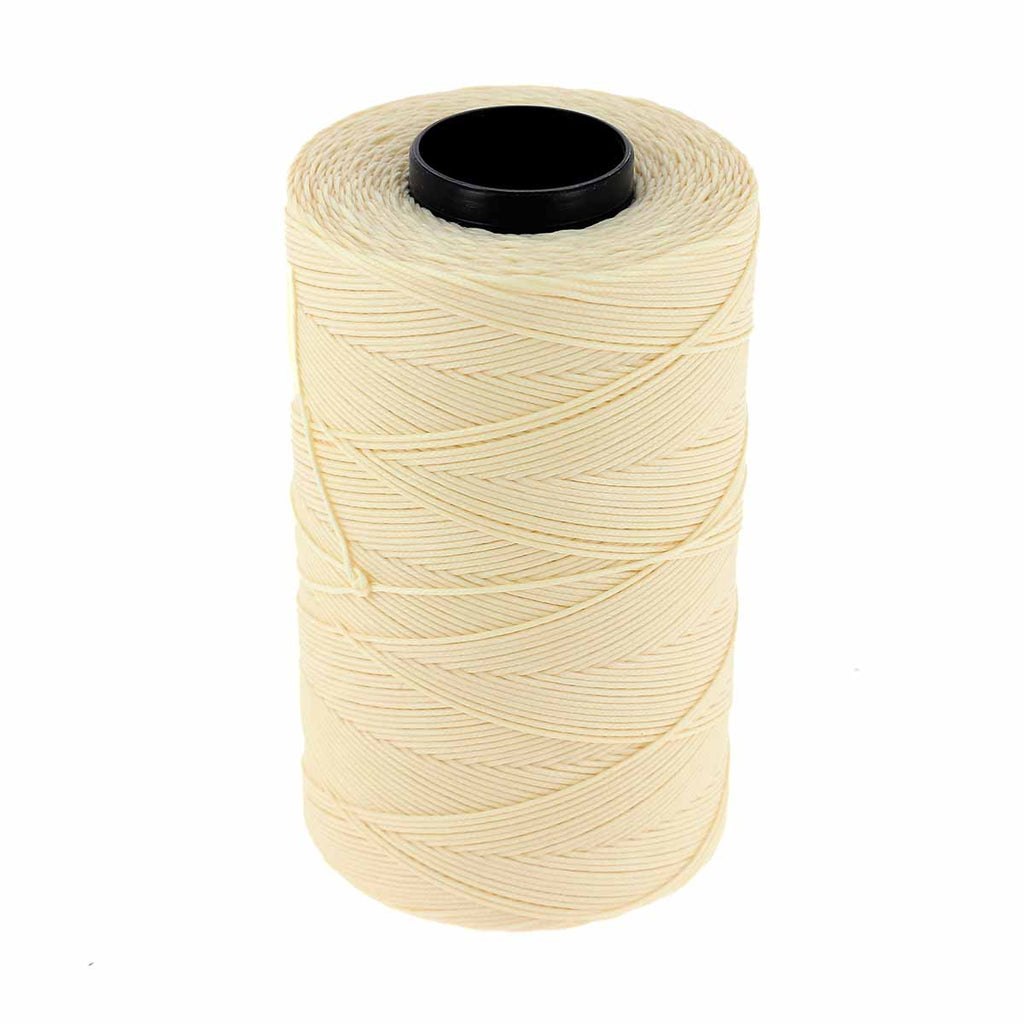 Bobine fil polyester ciré qualité pro couture cuir - Cuir en Stock